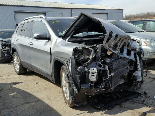 1C4PJMDB0GW284994 - 2016 JEEP CHEROKEE L GRAY photo 1