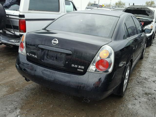 1N4BL11E13C295926 - 2003 NISSAN ALTIMA SE BLACK photo 4