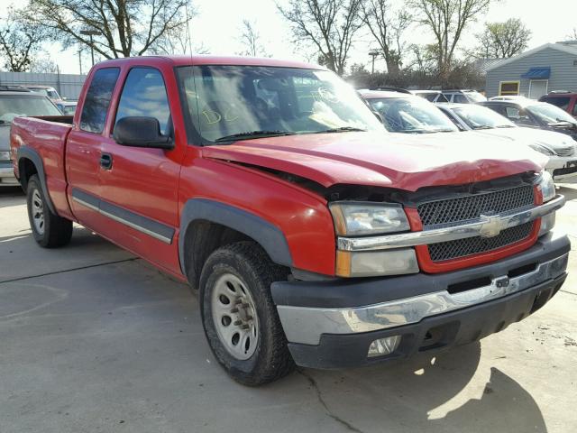 1GCEK19V83E179299 - 2003 CHEVROLET SILVERADO RED photo 1