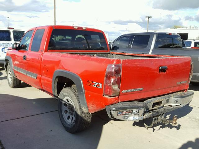 1GCEK19V83E179299 - 2003 CHEVROLET SILVERADO RED photo 3