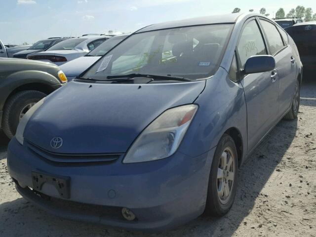 JTDKB20U853018060 - 2005 TOYOTA PRIUS BLUE photo 2