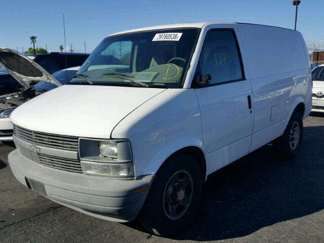 1GCDM19X44B131082 - 2004 CHEVROLET ASTRO WHITE photo 2