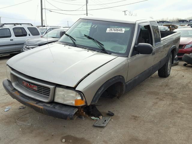 1GTDT19W1Y8175814 - 2000 GMC SONOMA TAN photo 2