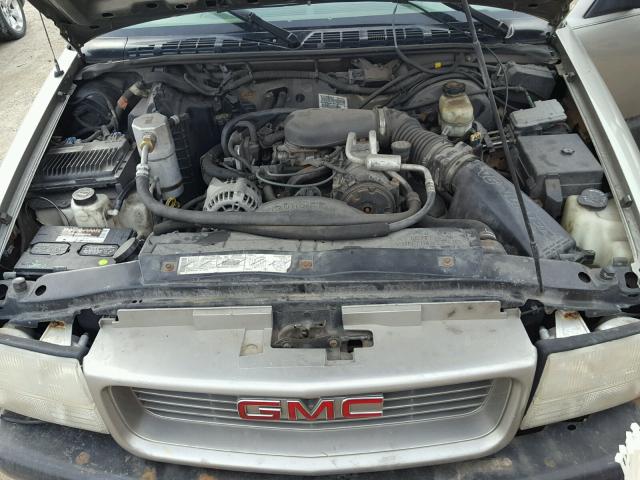 1GTDT19W1Y8175814 - 2000 GMC SONOMA TAN photo 7