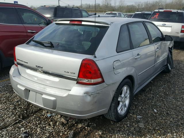 1G1ZT62845F285447 - 2005 CHEVROLET MALIBU MAX GRAY photo 4