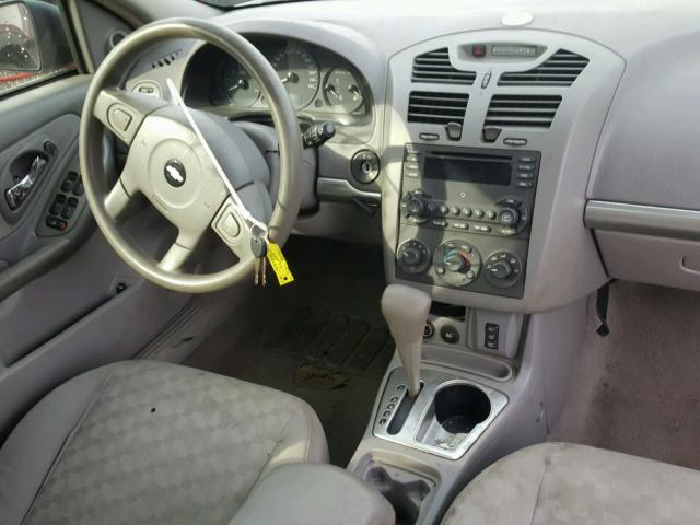 1G1ZT62845F285447 - 2005 CHEVROLET MALIBU MAX GRAY photo 9