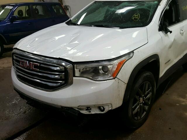1GKKNULSXHZ182218 - 2017 GMC ACADIA SLT თეთრი ფოტო 9