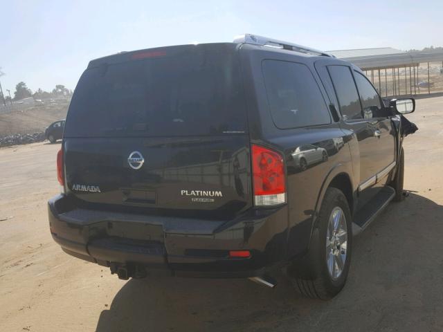 5N1BA0NF6BN606603 - 2011 NISSAN ARMADA PLA BLACK photo 4