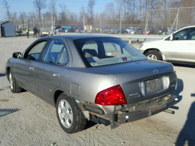 3N1CB51D45L477632 - 2005 NISSAN SENTRA 1.8 BEIGE photo 3