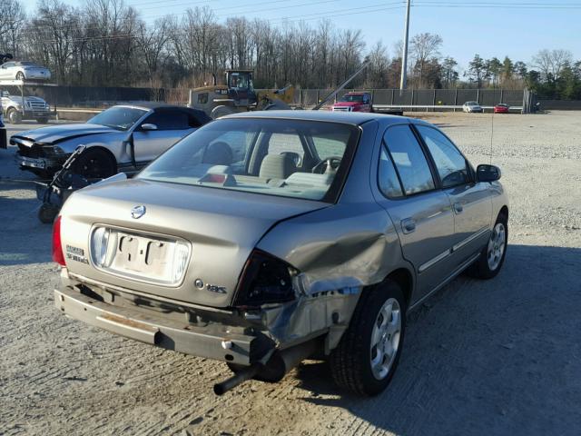 3N1CB51D45L477632 - 2005 NISSAN SENTRA 1.8 BEIGE photo 4