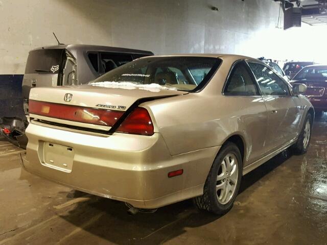 1HGCG22511A021854 - 2001 HONDA ACCORD EX GOLD photo 4