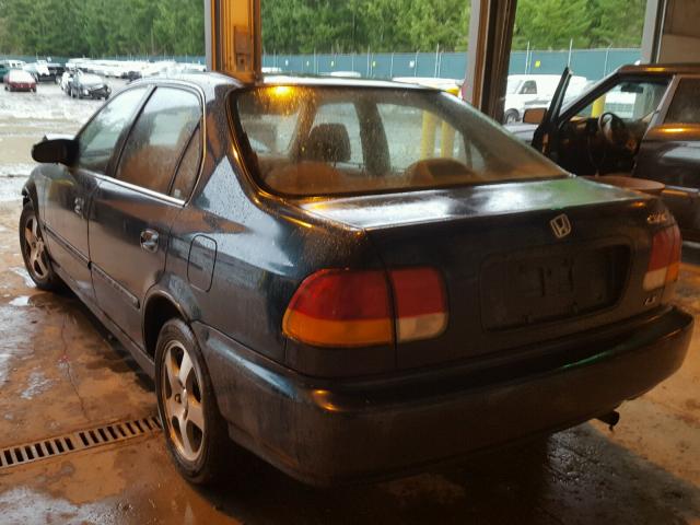 JHMEJ6676WS014703 - 1998 HONDA CIVIC LX GREEN photo 3