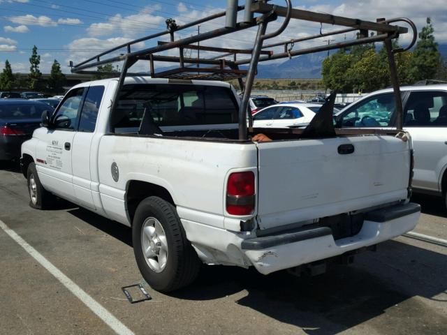 3B7HC13ZXWG153760 - 1998 DODGE RAM 1500 WHITE photo 3