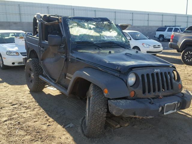 1C4AJWAG5CL283420 - 2012 JEEP WRANGLER S BLACK photo 1