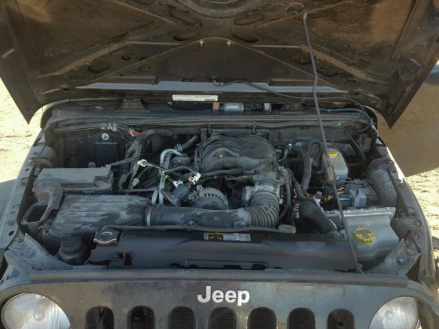 1C4AJWAG5CL283420 - 2012 JEEP WRANGLER S BLACK photo 7