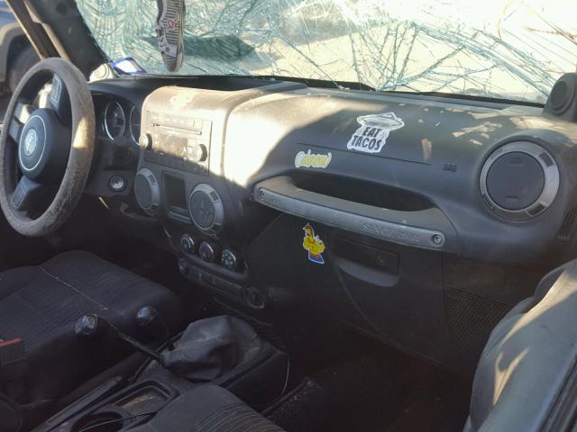 1C4AJWAG5CL283420 - 2012 JEEP WRANGLER S BLACK photo 9