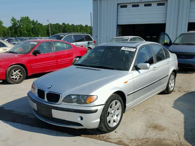 WBAEV33492KL68494 - 2002 BMW 325 I SILVER photo 2