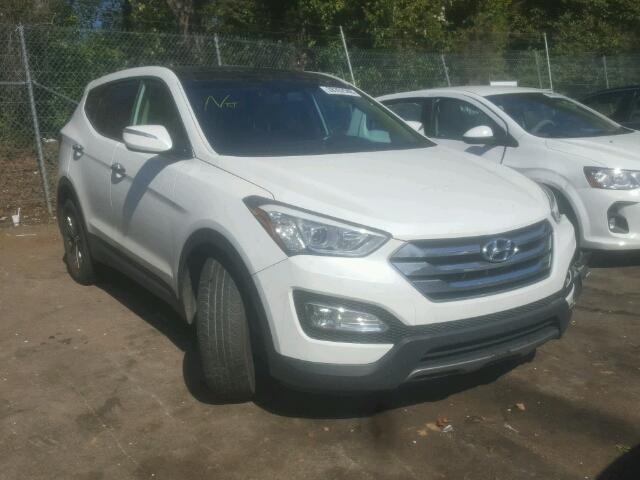 5XYZU3LB4DG024246 - 2013 HYUNDAI SANTA FE S WHITE photo 1