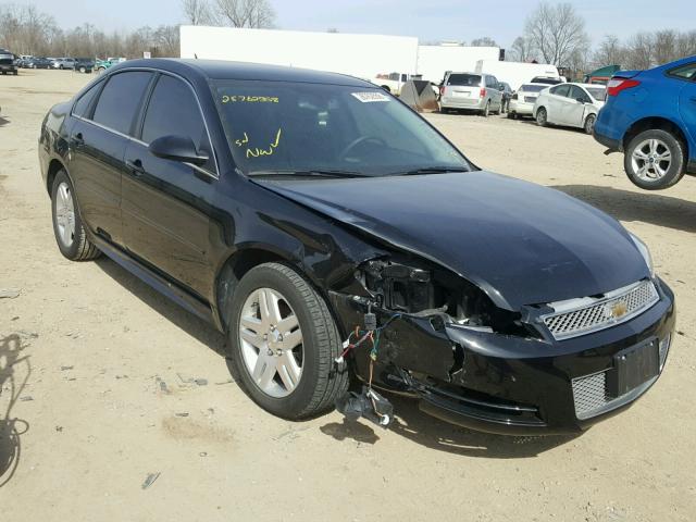 2G1WB5E34G1106530 - 2016 CHEVROLET IMPALA LIM BLACK photo 1