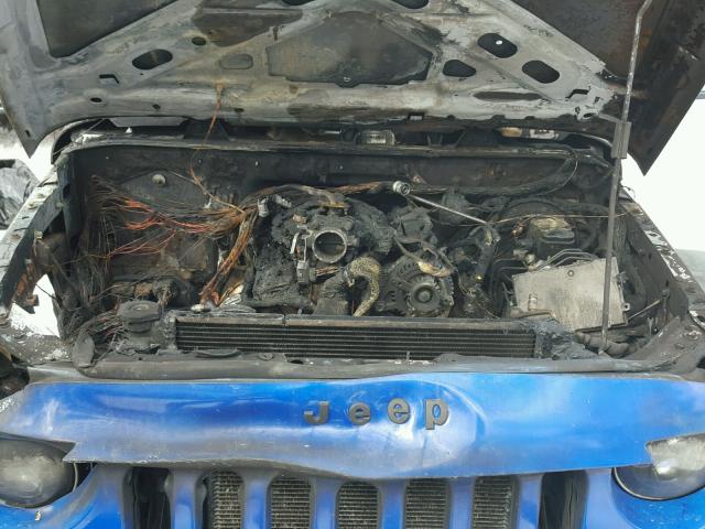 1J4AA2D17BL576826 - 2011 JEEP WRANGLER S SILVER photo 7