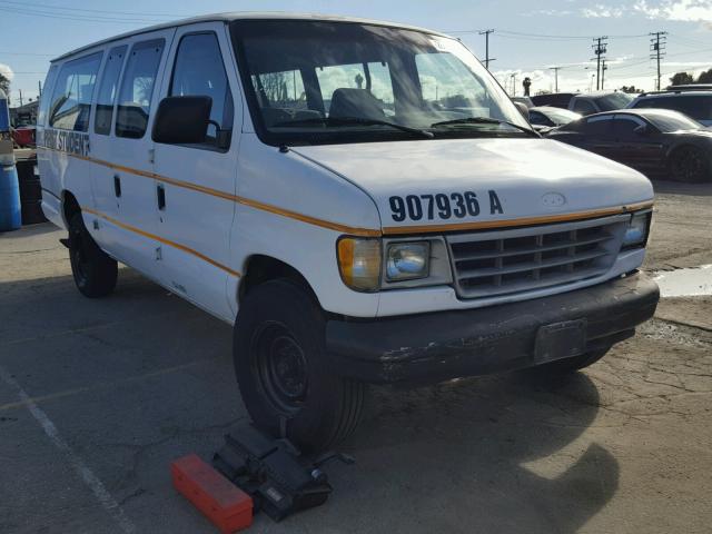 1FBJS31FXTHA79190 - 1996 FORD ECONOLINE WHITE photo 1