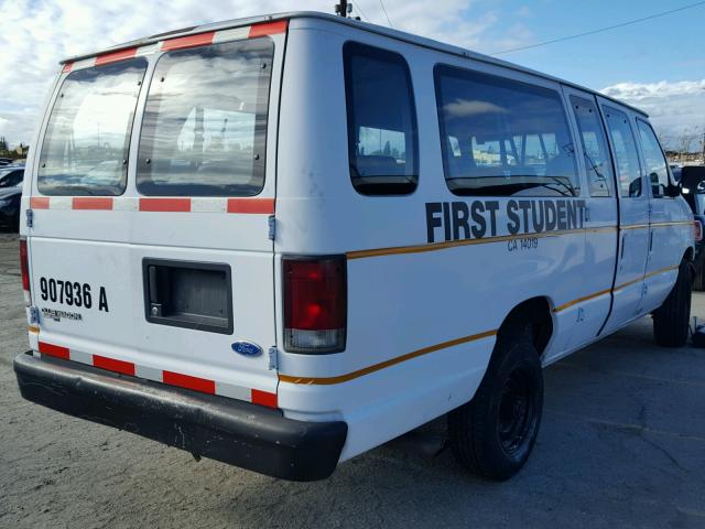 1FBJS31FXTHA79190 - 1996 FORD ECONOLINE WHITE photo 4