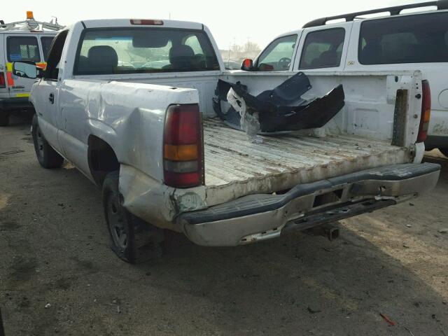 1GCGC24U1YE367759 - 2000 CHEVROLET SILVERADO WHITE photo 3