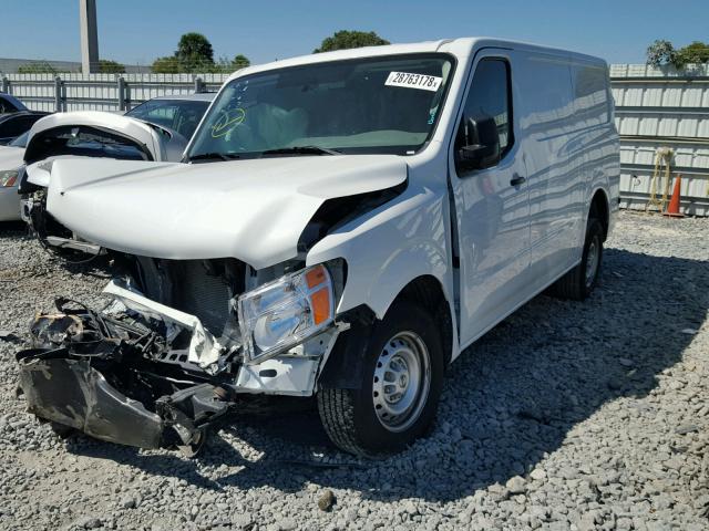 1N6BF0KY7HN806357 - 2017 NISSAN NV 1500 S WHITE photo 2