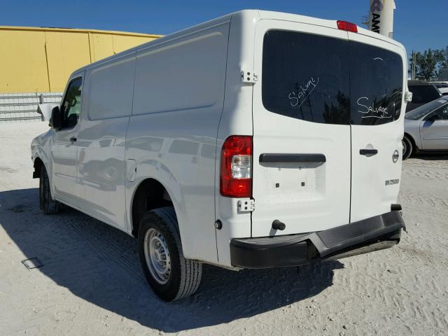 1N6BF0KY7HN806357 - 2017 NISSAN NV 1500 S WHITE photo 3