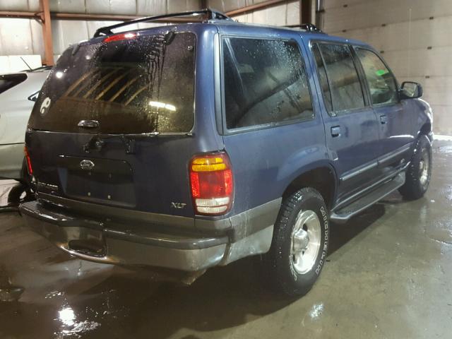 1FMZU73E4YZB01749 - 2000 FORD EXPLORER X BLUE photo 4