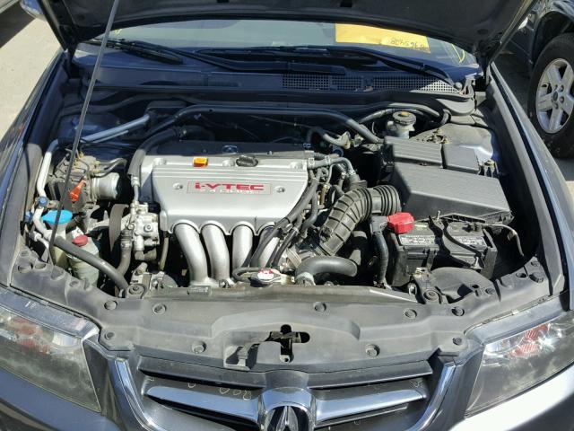 JH4CL96844C014265 - 2004 ACURA TSX GRAY photo 7