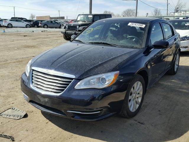 1C3BC1FG5BN555563 - 2011 CHRYSLER 200 TOURIN BLUE photo 2