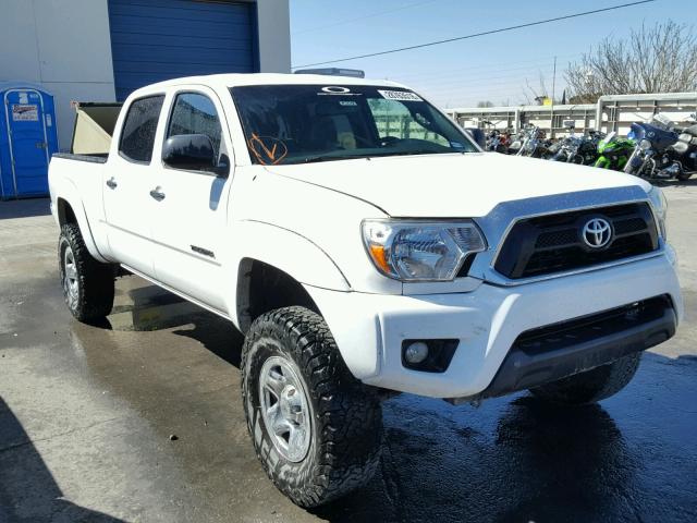 3TMMU4FN6CM042612 - 2012 TOYOTA TACOMA DOU WHITE photo 1