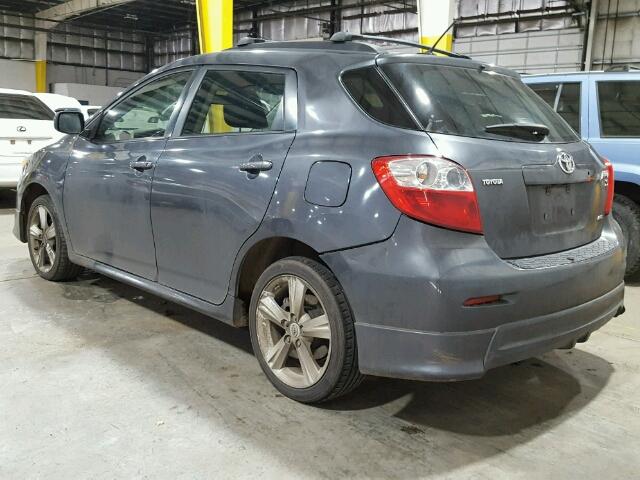 2T1LE40E29C007469 - 2009 TOYOTA COROLLA MA GRAY photo 3