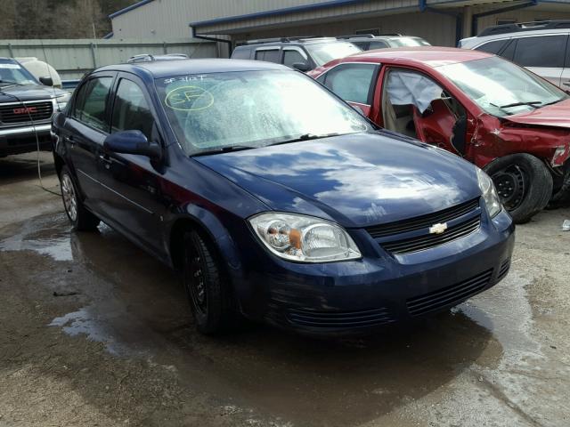 1G1AT58H997201282 - 2009 CHEVROLET COBALT LT BLUE photo 1