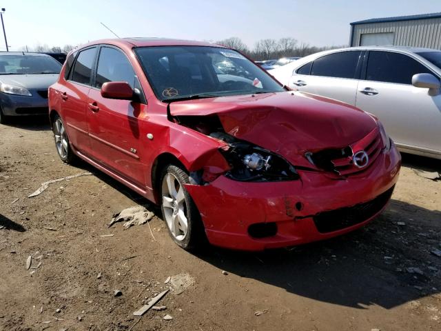 JM1BK143441202319 - 2004 MAZDA 3 HATCHBAC RED photo 1