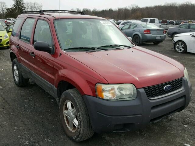 1FMCU92144DA04624 - 2004 FORD ESCAPE XLS MAROON photo 1