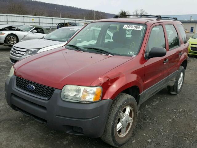 1FMCU92144DA04624 - 2004 FORD ESCAPE XLS MAROON photo 2