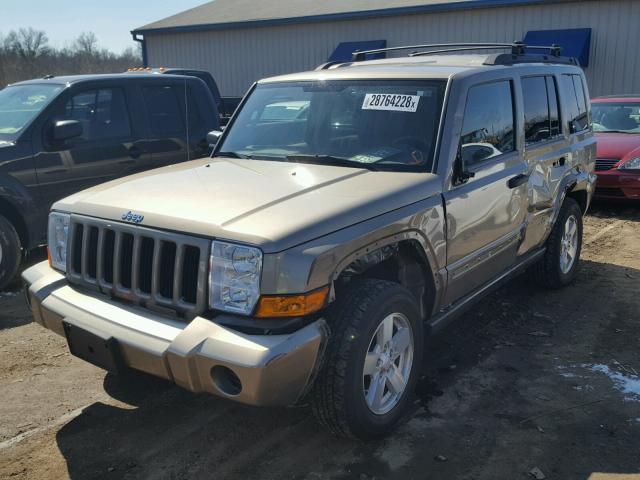 1J8HH48K96C199459 - 2006 JEEP COMMANDER თაფლისფერი ფოტო 2