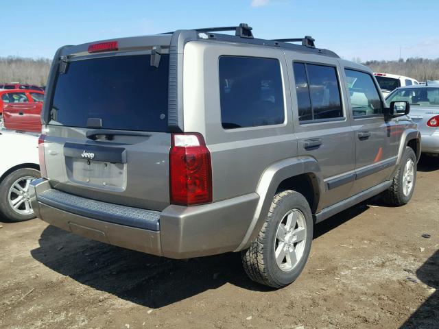 1J8HH48K96C199459 - 2006 JEEP COMMANDER თაფლისფერი ფოტო 4