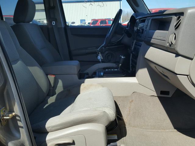 1J8HH48K96C199459 - 2006 JEEP COMMANDER თაფლისფერი ფოტო 5