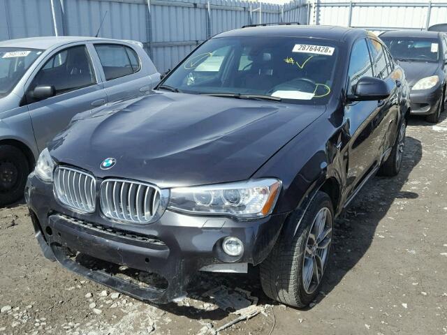5UXXW5C55G0N93140 - 2016 BMW X4 XDRIVE3 BLACK photo 2