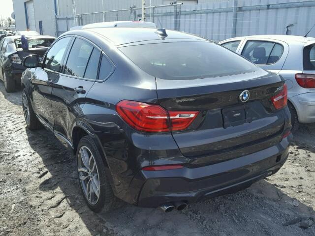 5UXXW5C55G0N93140 - 2016 BMW X4 XDRIVE3 BLACK photo 3