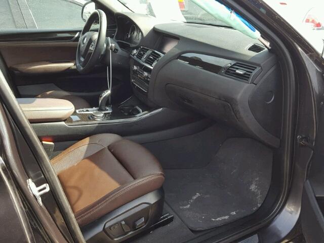 5UXXW5C55G0N93140 - 2016 BMW X4 XDRIVE3 BLACK photo 5