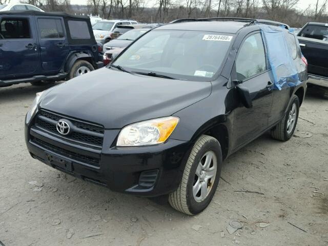 2T3BF4DV7AW073562 - 2010 TOYOTA RAV4 BLACK photo 2
