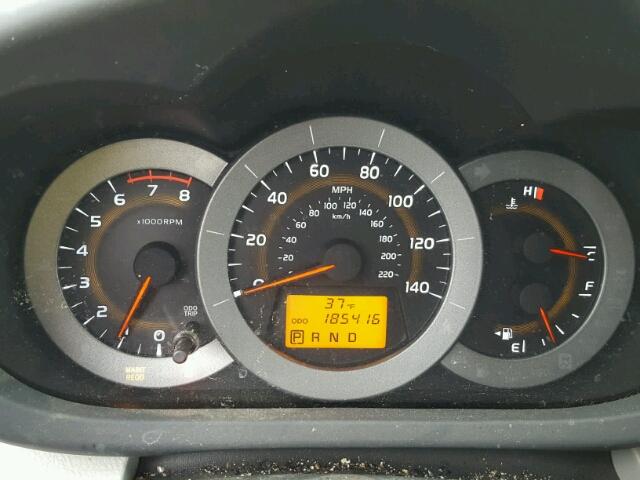 2T3BF4DV7AW073562 - 2010 TOYOTA RAV4 BLACK photo 8