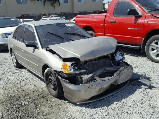 2HGES16513H568218 - 2003 HONDA CIVIC LX GOLD photo 1