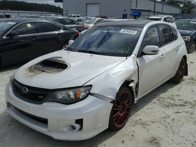 JF1GR8H69BL819477 - 2011 SUBARU IMPREZA WR WHITE photo 2