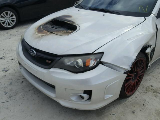 JF1GR8H69BL819477 - 2011 SUBARU IMPREZA WR WHITE photo 9