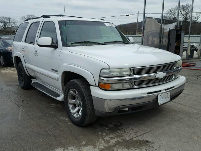 1GNEC13Z12J283252 - 2002 CHEVROLET TAHOE C150 WHITE photo 1